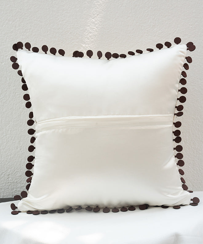Cushion With Balloon Lace