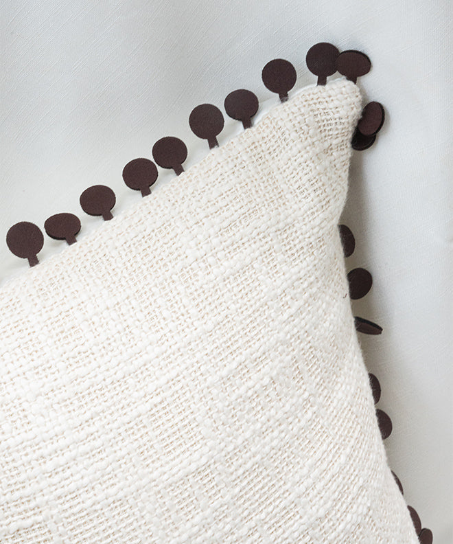 Cushion With Balloon Lace