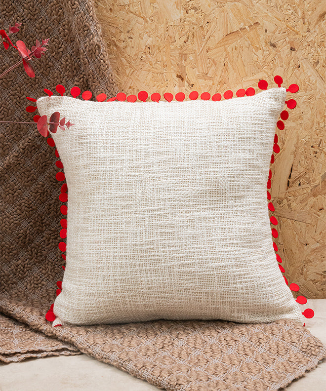 Cushion With Balloon Lace