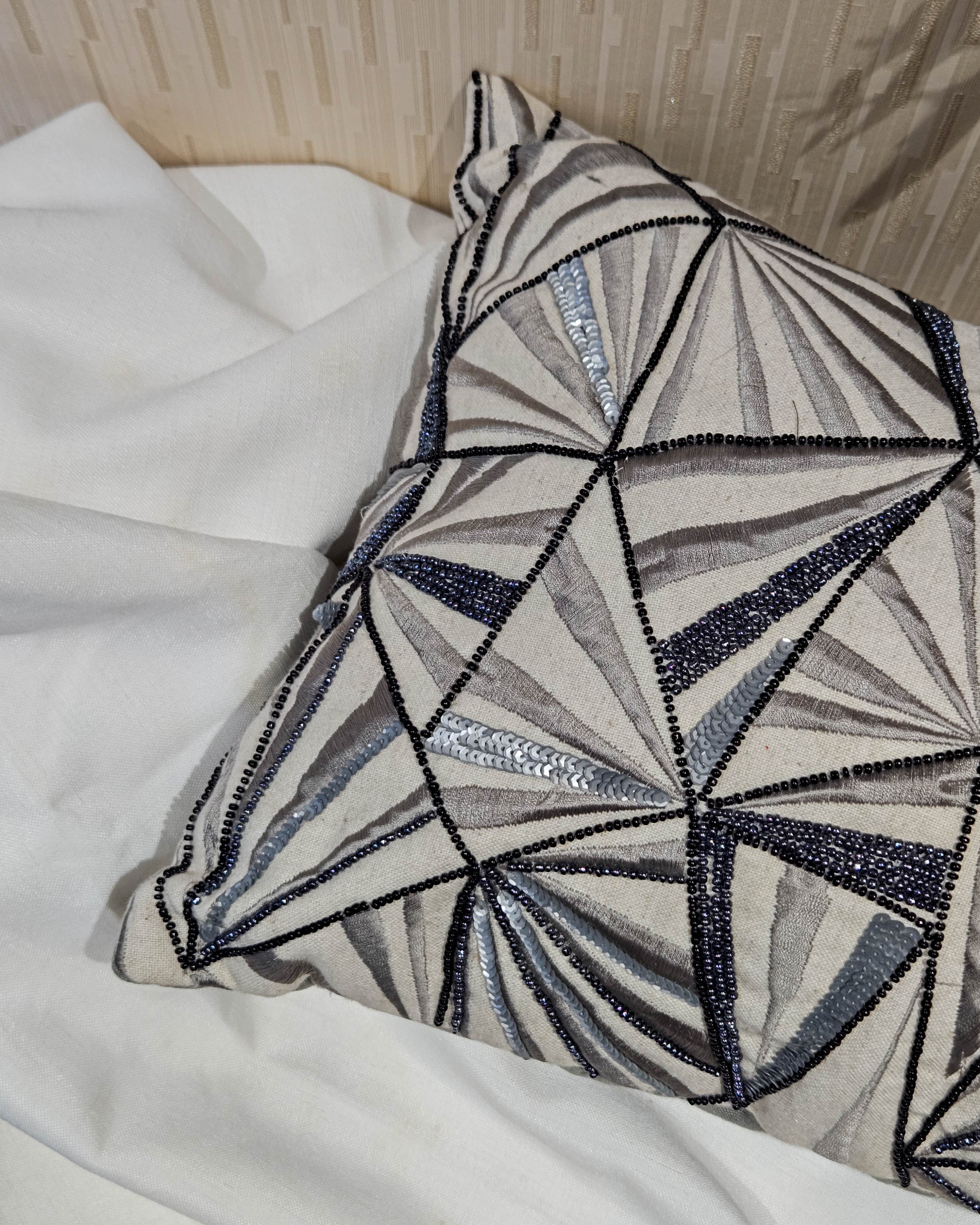 Embellished Mirrorball Cushion