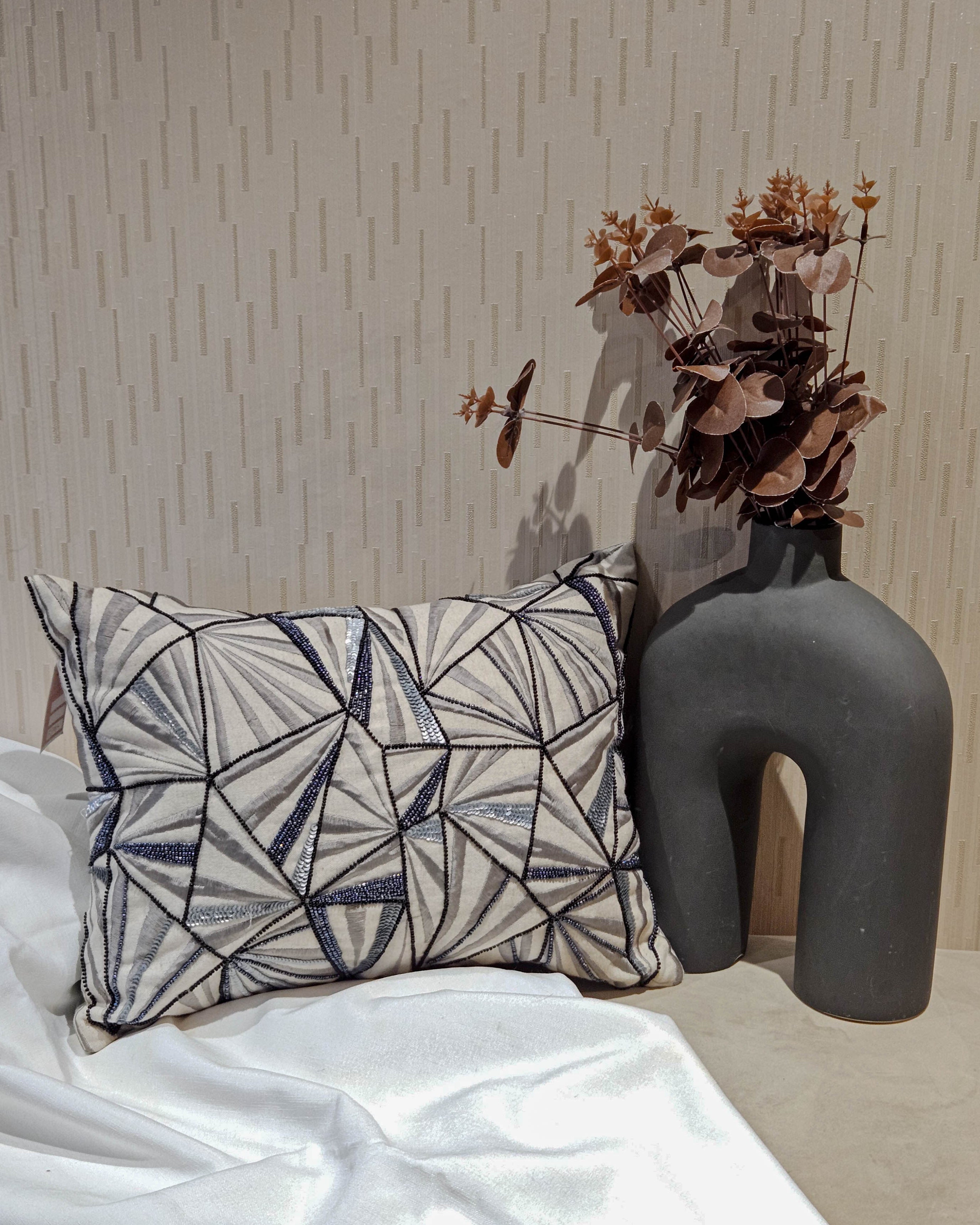 Embellished Mirrorball Cushion