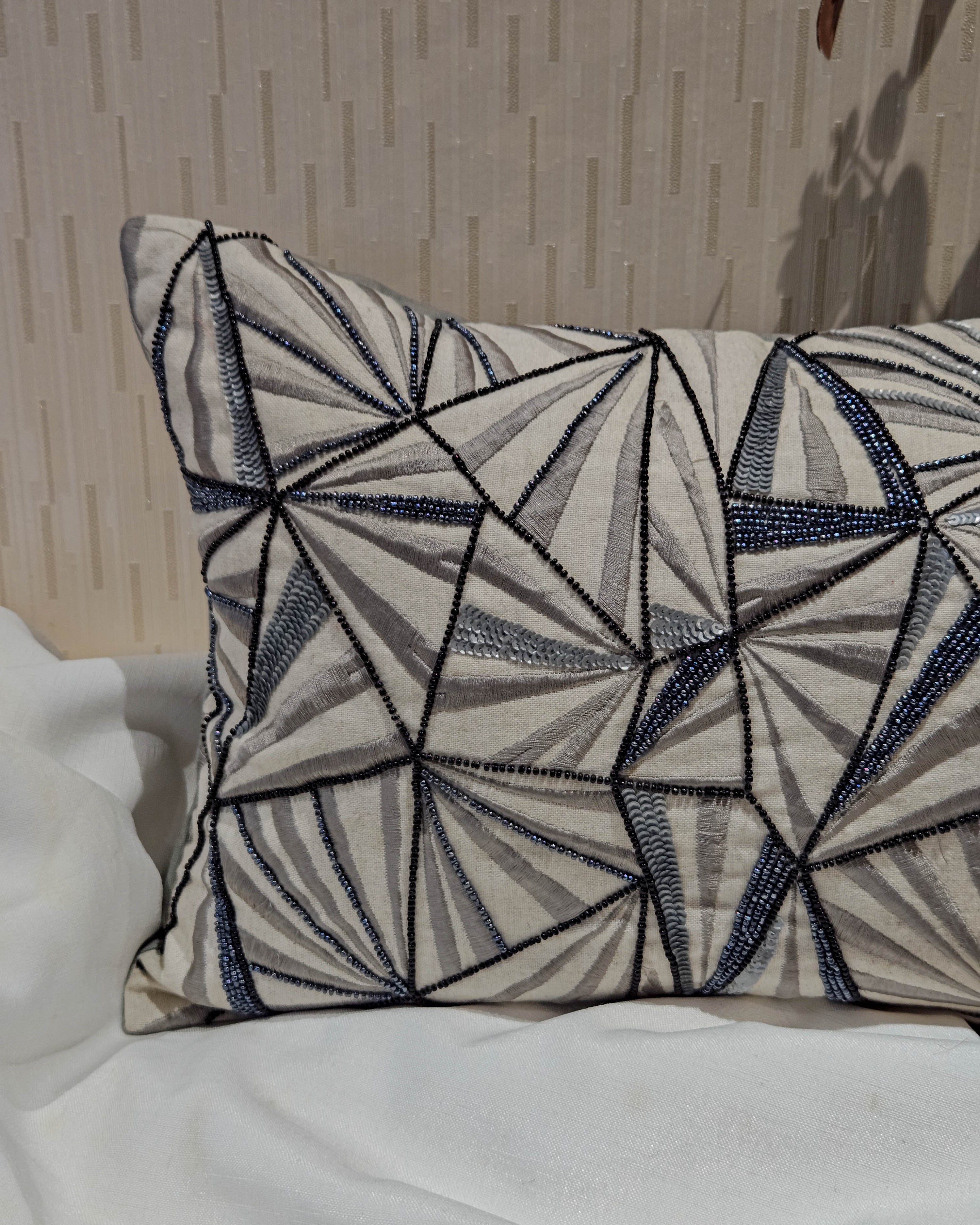 Embellished Mirrorball Cushion