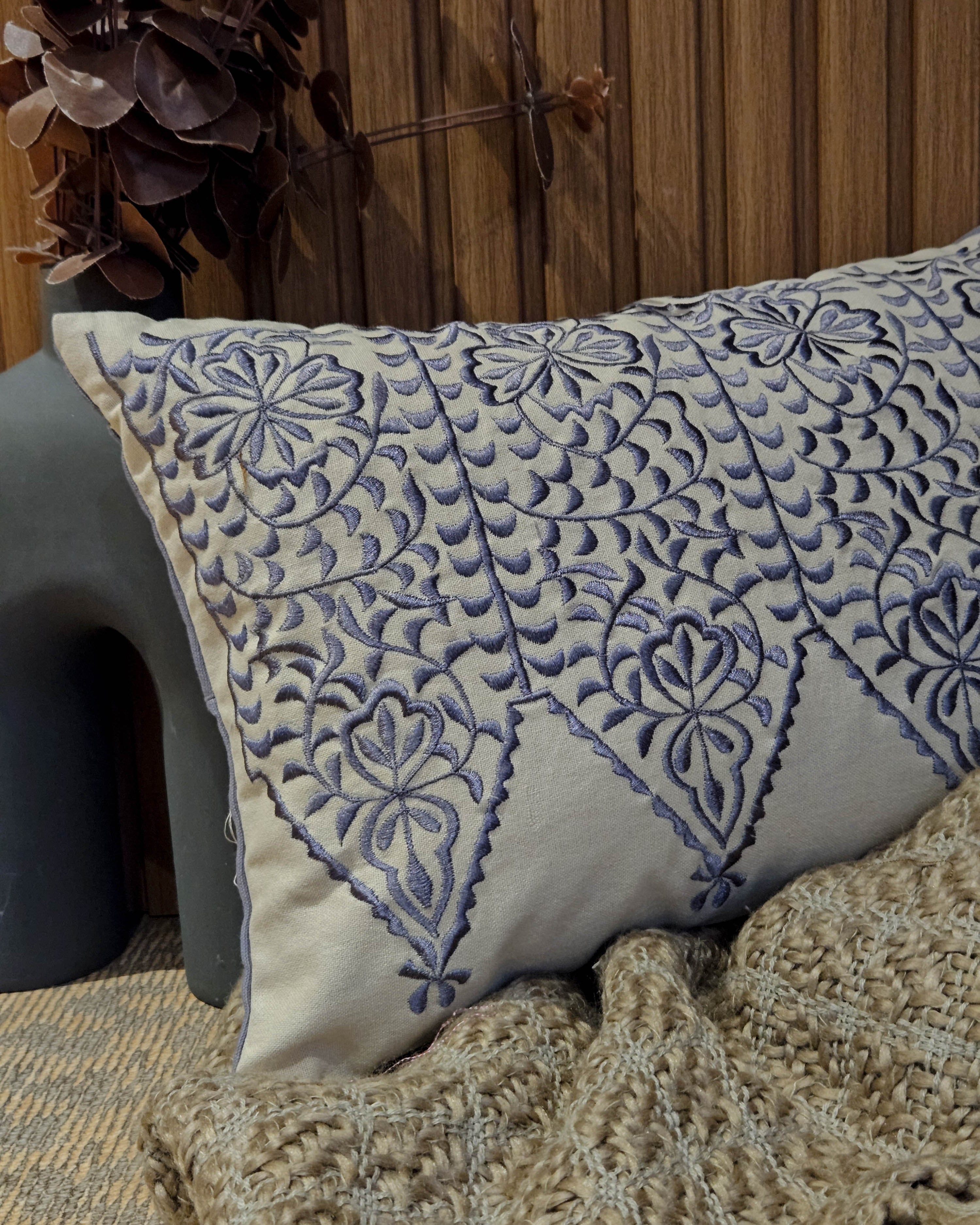 Harmony Embroidered Lumbar