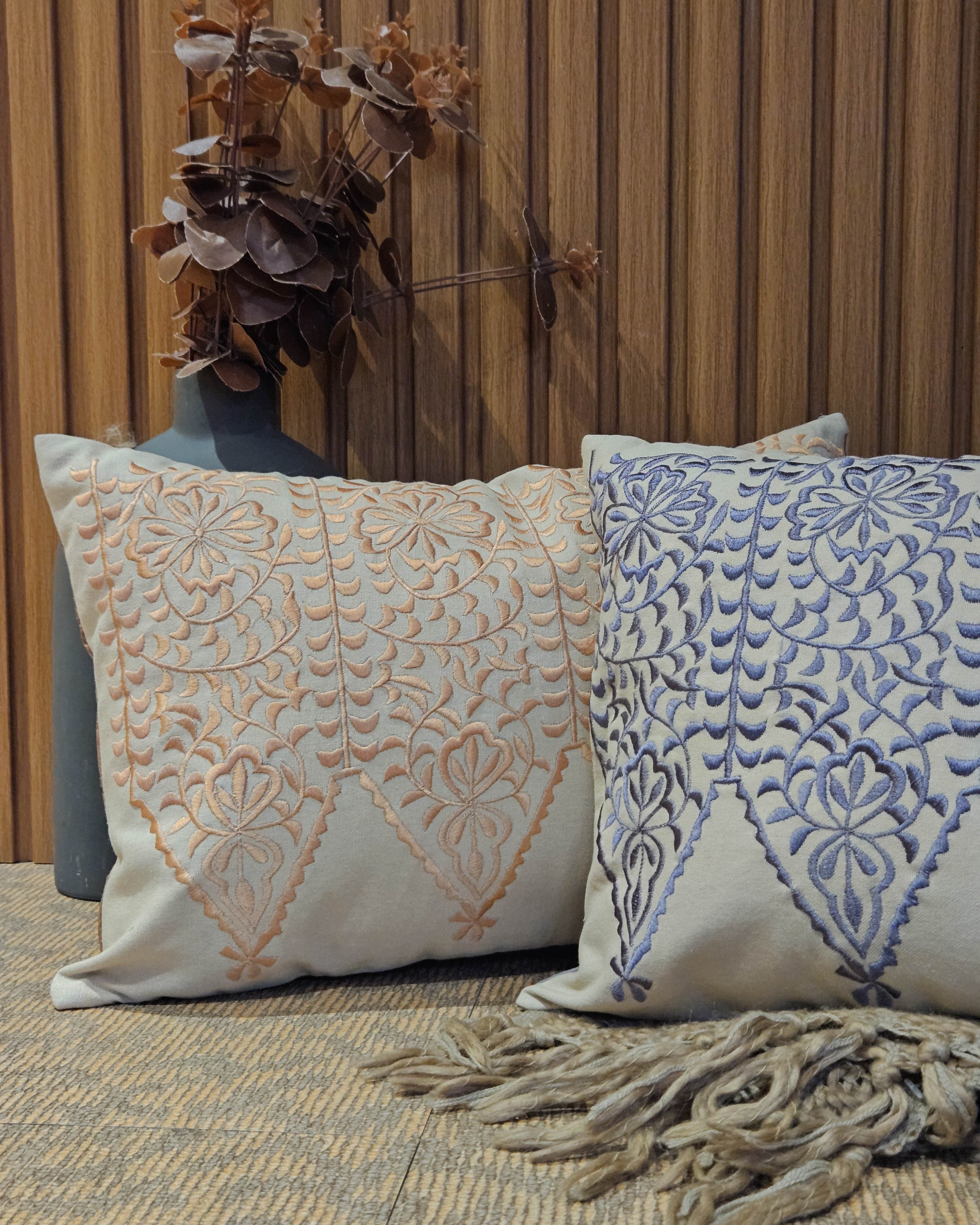 Harmony Embroidered Lumbar