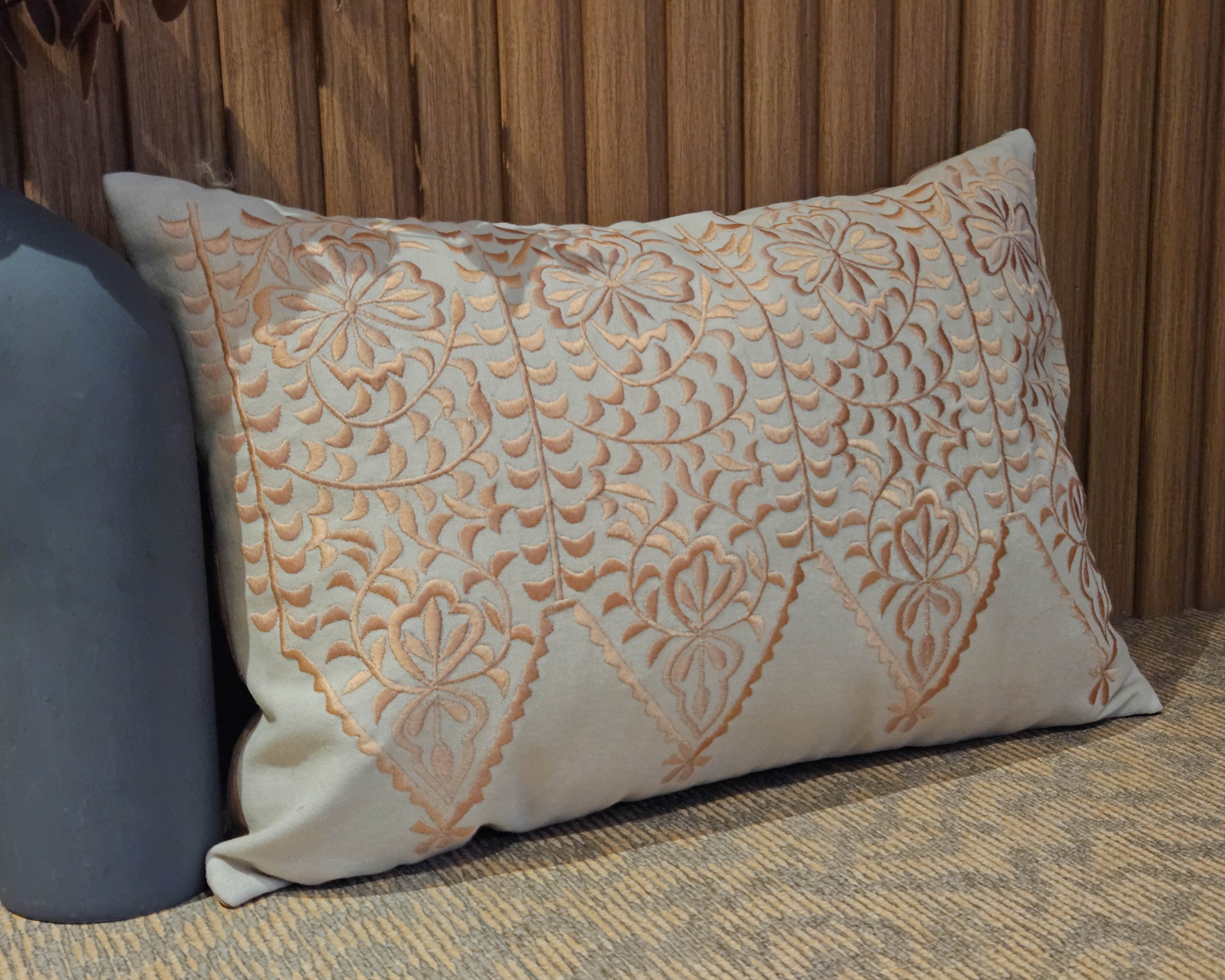 Harmony Embroidered Lumbar