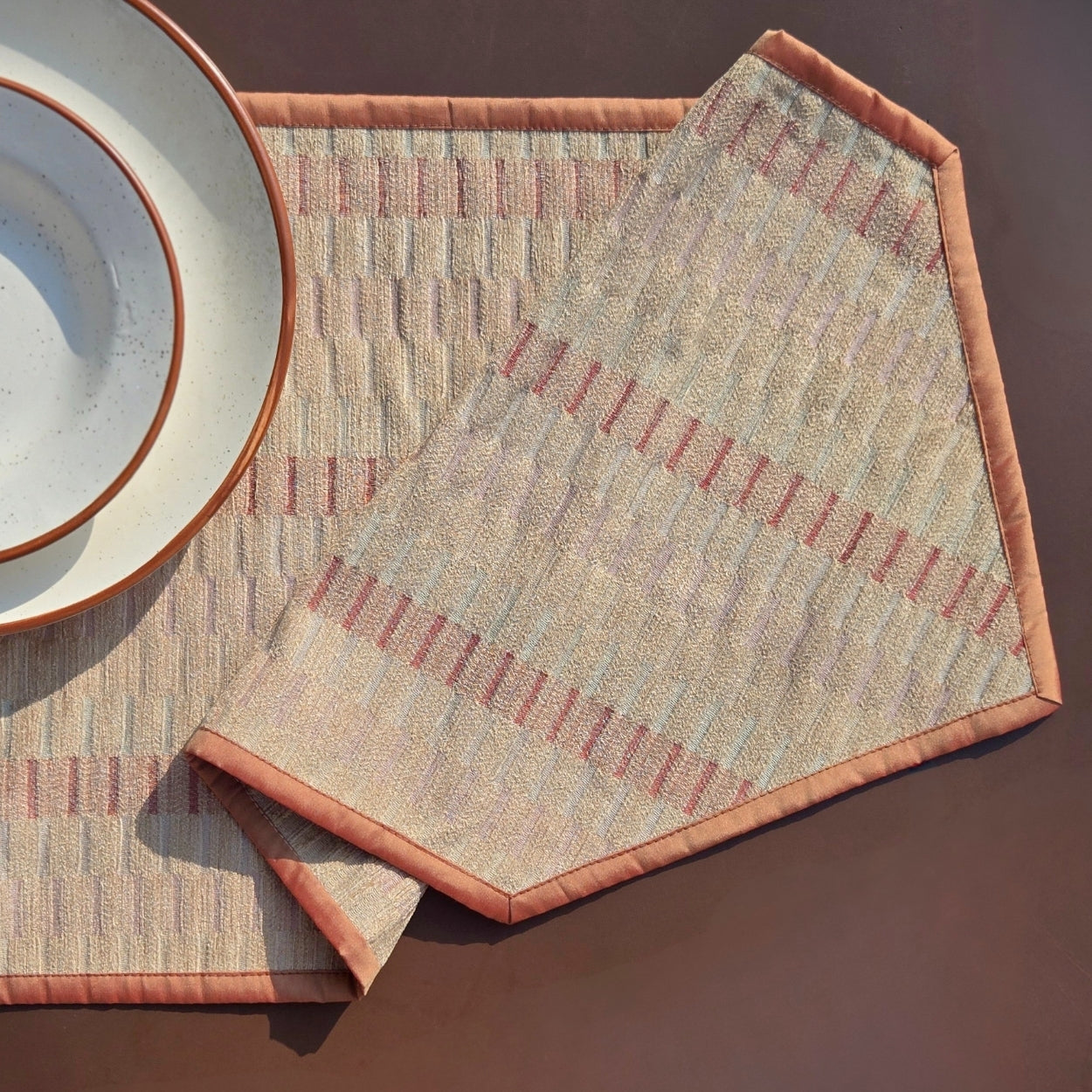 Pastel Stripe Table Runner