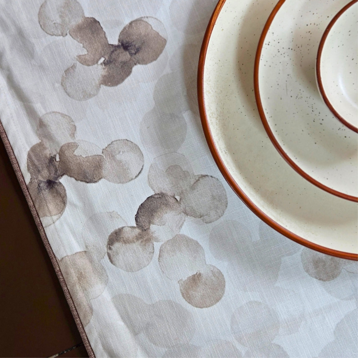 Ink Blot Table Runner