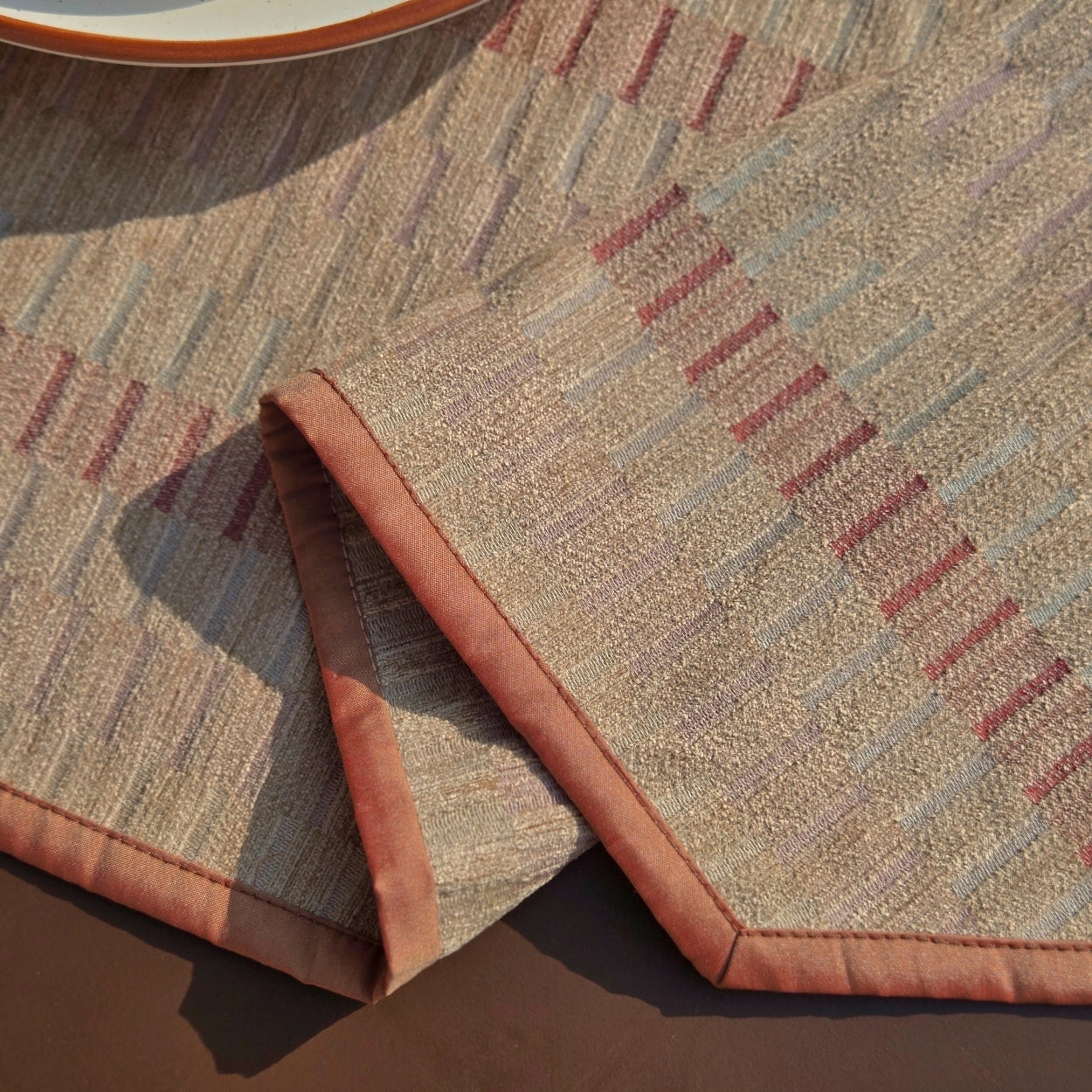 Pastel Stripe Table Runner