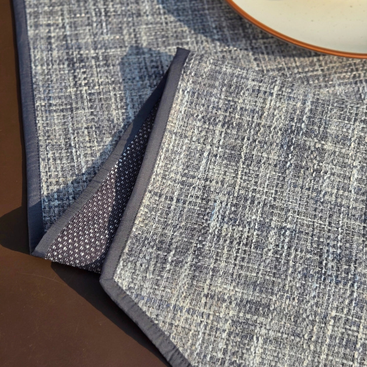 Bark Grey Table Runner