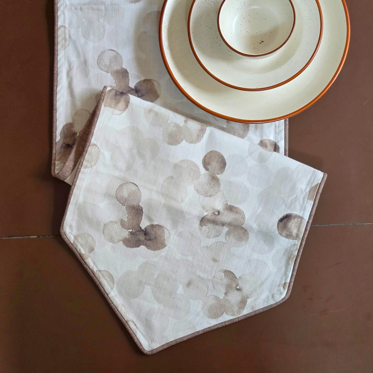 Ink Blot Table Runner