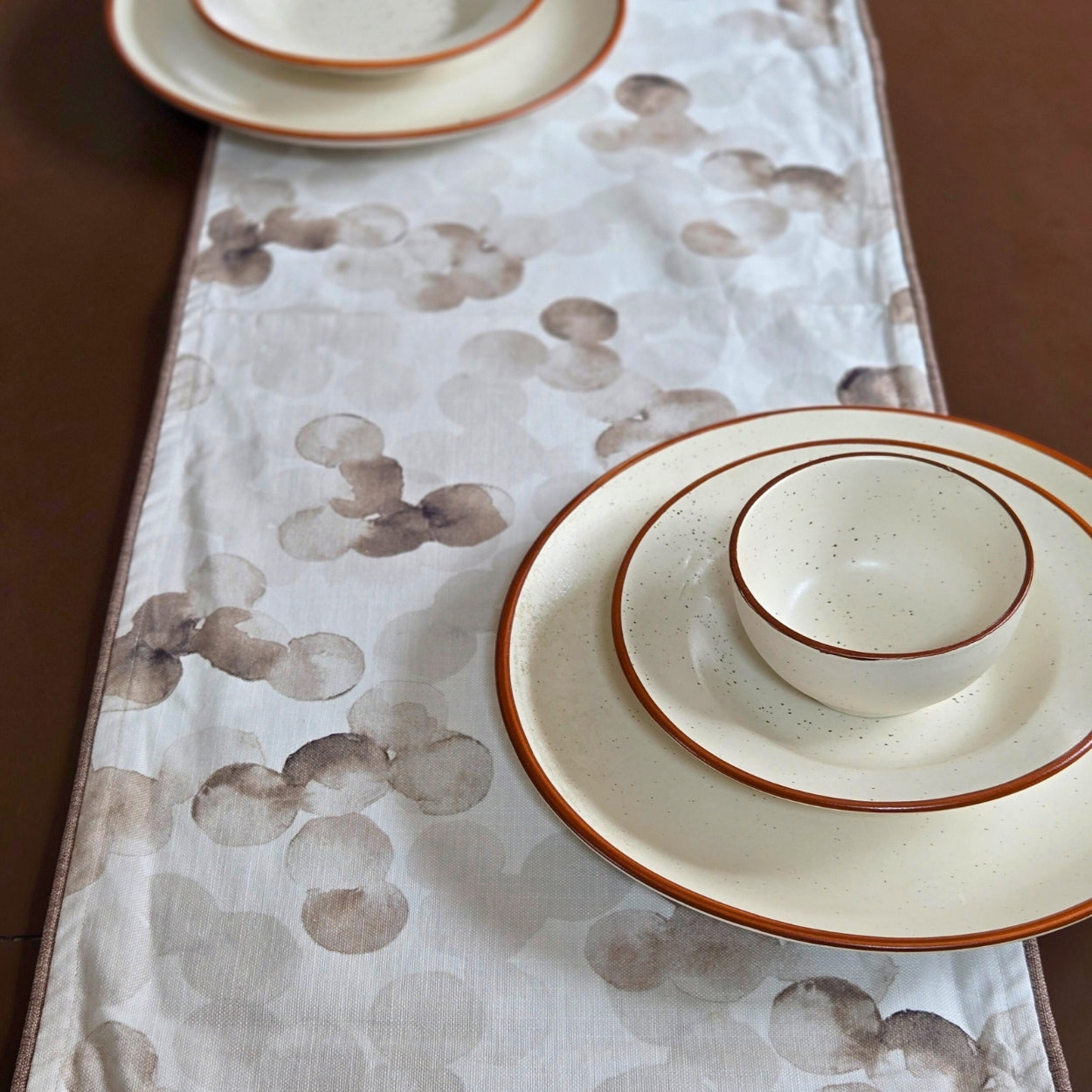 Ink Blot Table Runner
