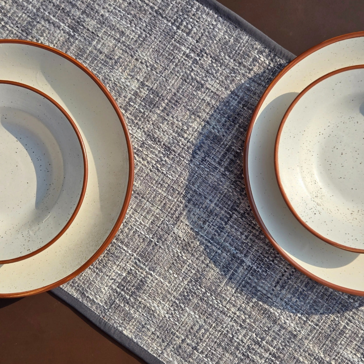 Bark Grey Table Runner