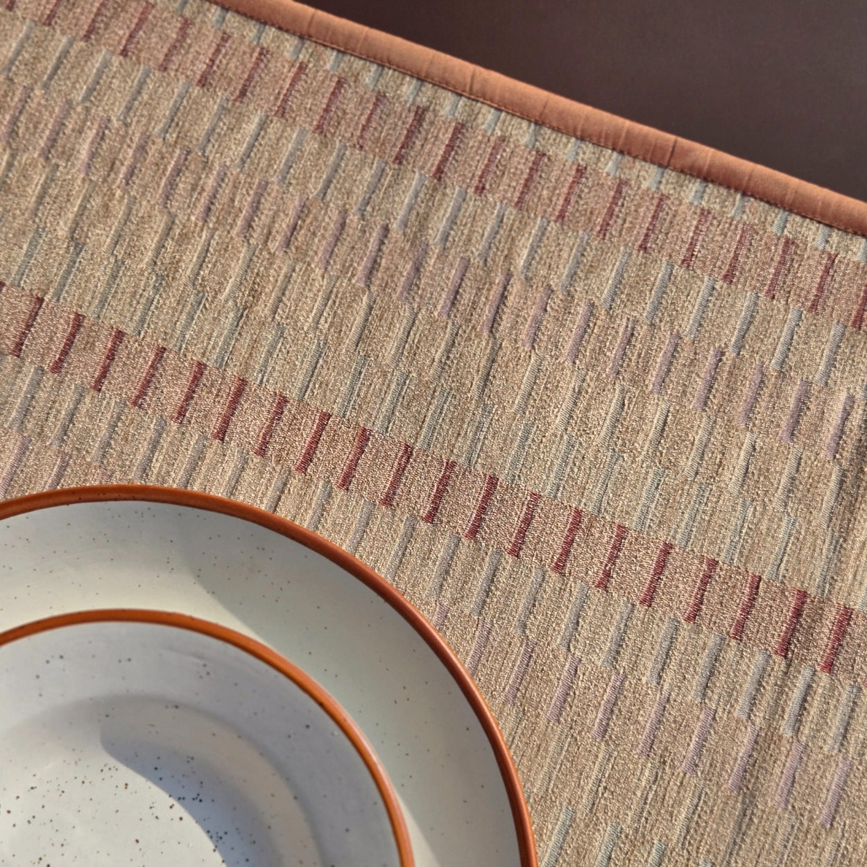 Pastel Stripe Table Runner