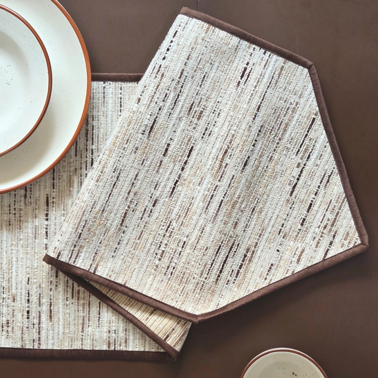 Terra White Table Runner
